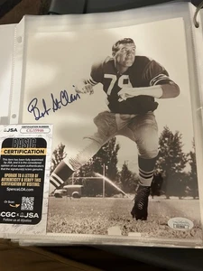 Bob StClair handsigniertes 8x10 Foto San Francisco 49ers JSA COA - CG35946 - Bild 1 von 1