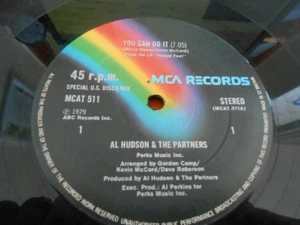 Al Hudson & The Partners - "You Can Do It / Happy Feet" - MCA 12" Single - Picture 1 of 2