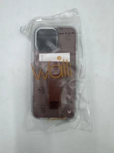 Walli iPhone 16 Pro Max Case Pink Floral Wallet Strap Protective Floral Cover - Picture 1 of 8