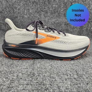 Brooks Ghost 17 Herren Größe 12,5 Grau Orange Mesh Laufschuhe 1104421D048 - Bild 1 von 12
