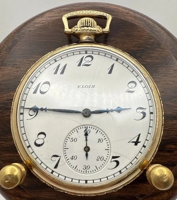 1925 Elgin Grade 315 12s Model 3 15J Gold Filled Pocket Watch - Image 1 of 4