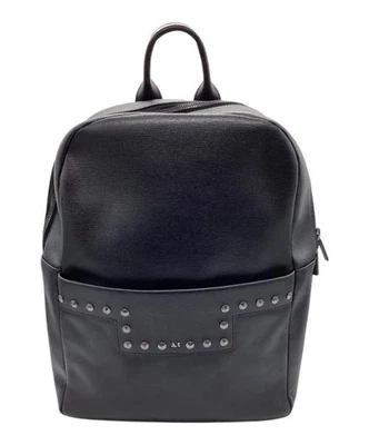 a.testoni                    Leather backpack black - Image 1 of 4
