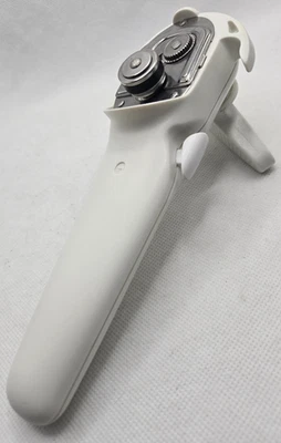 Abridor de latas Pampered Chef Smooth Edge #2759 blanco - excelente estado Foto 1 de 4