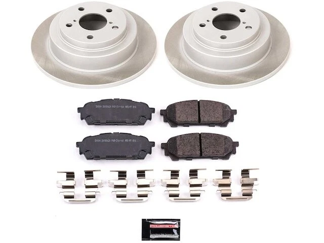 Kit de pastillas de freno trasero y rotor para Subaru Impreza 2003-2007 2004 2005 2006 NP782TD Foto 1 de 1
