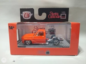 Camión de carrocería cuadrada M2 Machines 1976 GMC Sierra Grande 15 personalizado sin plataforma Street Rod - Imagen 1 de 6