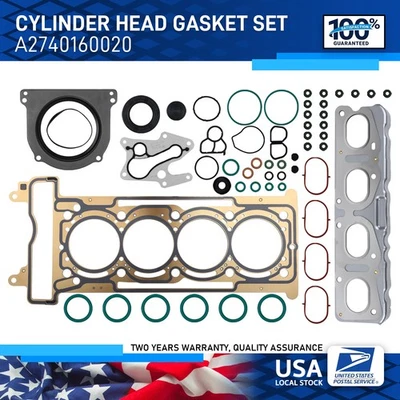 Durable Cylinder Head Gaket Set For Mercedes-Benz E250 2014-2018 A2740160020 - Image 1 of 4