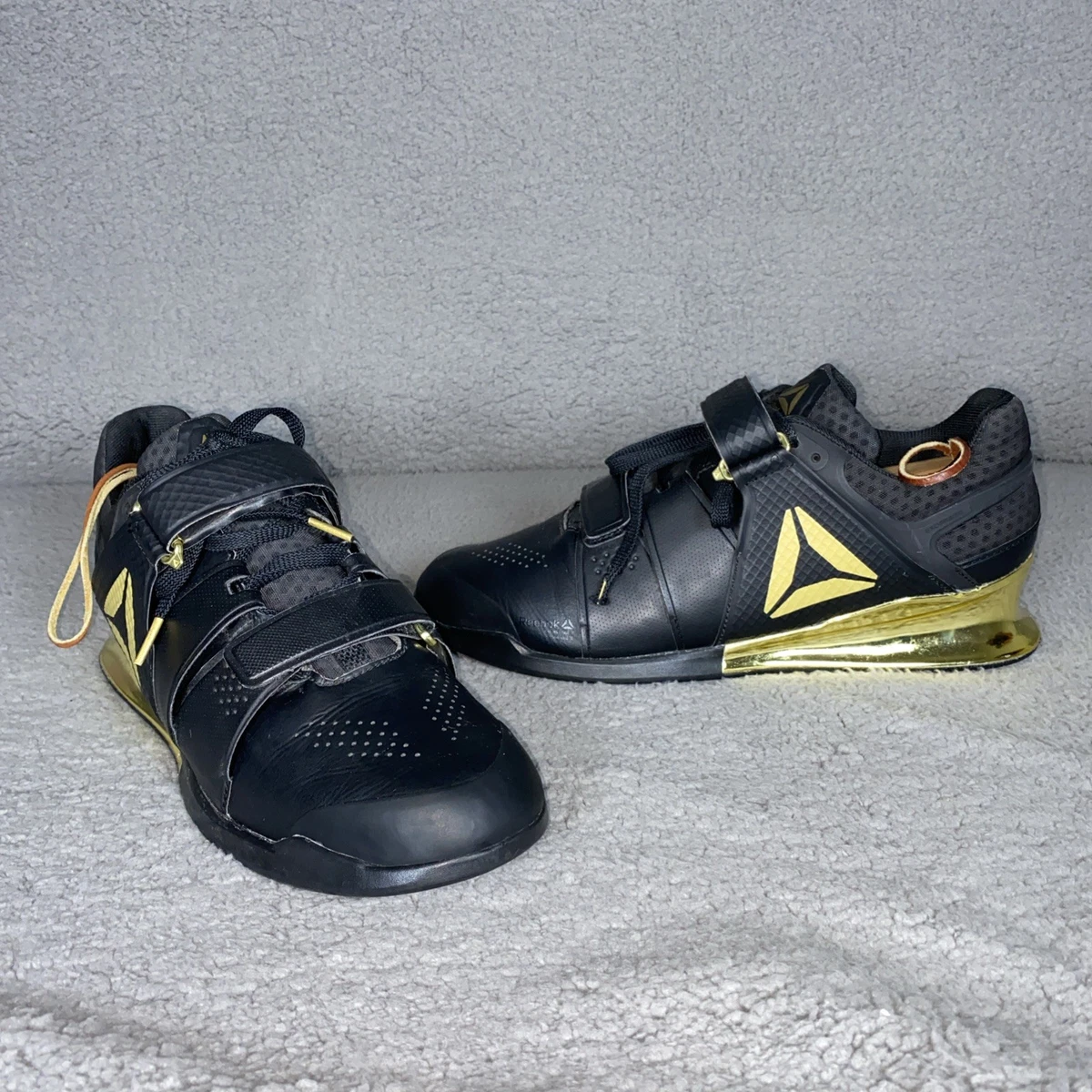 Reebok レガシーリフター スクワットシューズ ブラック×ゴールド REEBOK LEGACY LIFTER 'BLACK/GOLD' SHOES MENS SIZE UK14 EUR50