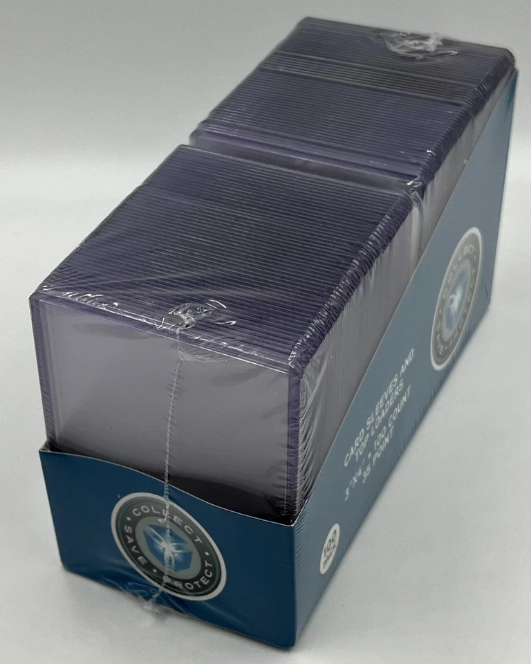 500 CSP COLLECT*SAVE*PROTECT 3x4 Toploader Holders & 500 Card Sleeves 5/100CT - Image 1 of 1