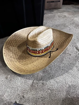 Sombrero Mexicano Grande Con Banda Serape Cinco de Mayo Fiesta Sombrero Ms0 Foto 1 de 4