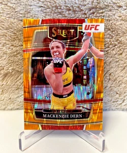 2022 Panini Select UFC - Mackenzie Dern Orange Flash Concourse - #10 - Picture 1 of 2
