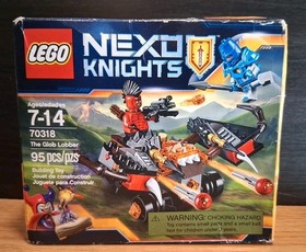LEGO NEXO KNIGHTS: The Glob Lobber (70318) SEALED DAMAGED BOX
