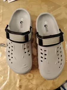 NEW mens sturdy waterproof beach shower pool clogs slip-on sandals - Picture 1 of 5