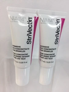 (2) Strivectin Intensive Eye Concentrate For Wrinkles 0.25oz Deluxe COMBINE SHIP - Picture 1 of 2