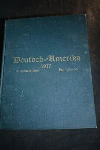 1917 *WW1* Deutsche Amerika New York City Newspaper - Picture 1 of 10