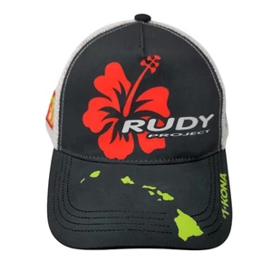 Rudy Project Snapback Trucker Hat Multi One Size Hibiscus Mesh Back - Picture 1 of 8