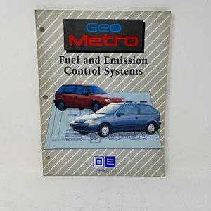 1988 Geo Metro Fuel And Emissions Control Systems Service Training Manual GM - Bild 1 von 5