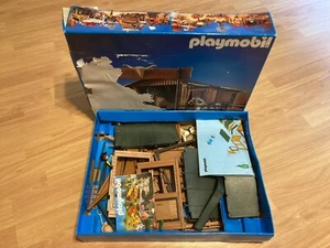 Playmobil 3768 Silver Ranch Playset IN BOX! Missing Some Pieces German Made 1991 - Picture 1 of 15