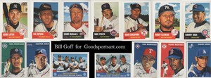 ** RARE ** Your Choice of 1953 1954 Bill Goff Goodsportsart Art Card 1999 Purdom