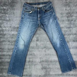 Levis 527 Bootcut Jeans Men's Size 31x32 Medium Wash Blue Denim 100% Cotton - Picture 1 of 9