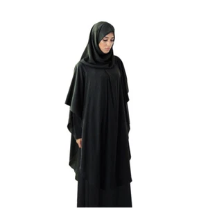 One Piece Large Khimar Muslim Abaya Prayer Hijab Dress Burqa Niqab Amira Dress - Picture 1 of 62