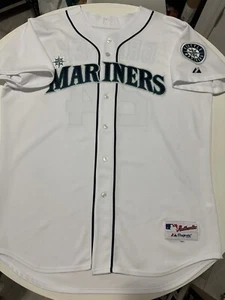 Majestic Authentic Ken Griffey Jr Jersey Sz 52/2XL Seattle Mariners - Picture 1 of 13