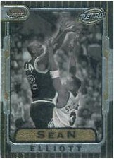 1996-97 Bowman's Best San Antonio Spurs Basketball Card #TB3 Sean Elliott RET