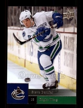 2009 Upper Deck #169 Steve Bernier Canucks 8 - NM/MT - Image 1 of 1