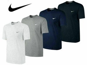Nike Mens T Shirts Embroidered Logo Short Sleeve Tee Cotton Casual Shirt T-Shirt