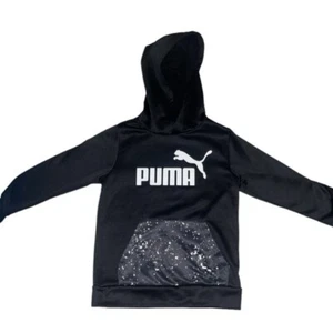 Puma Boy Fleece pullover Hoodie size 5 - Picture 1 of 2