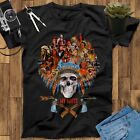 Native American My Root Famous On Skull Head American Indians Indigenous T Shirt