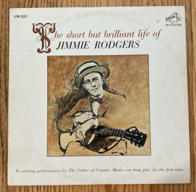 JIMMIE RODGERS -The Short But Brilliant Life Of  1963 RCA Victor LP LPM-2634 - Image 1 of 4