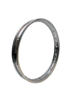 CERCHIO ACCIAIO CROMATO AIMON SPORT 1,60 x 21 FORI 36 WHEEL RIM CHROME STEEL - Imagen 1 de 5