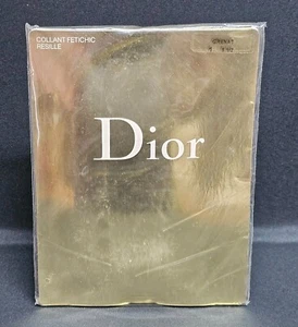 Rare Christian Dior Collant Fetichic Resille Stunning Net Tights Burgundy Small - Picture 1 of 6