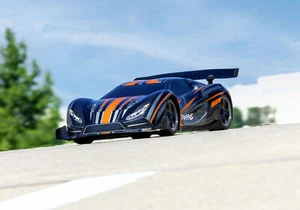 Traxxas TRX 64077 orange XO-1 Supercar Highspeed rc car 160km/H 1:7 NEU OVP - Bild 1 von 10