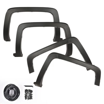 Factory Style Fender Flares Fit For 2014-2019 Chevy Silverado 1500 2500 3500 New - Image 1 of 4