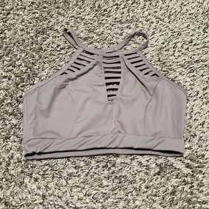 Sujetador deportivo DayTrip talla mediana gris - Imagen 1 de 3