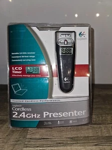 Logitech 2.4 GHz Cordless Presenter With LCD Timer BRAND NEW IN BOX - Photo 1/4