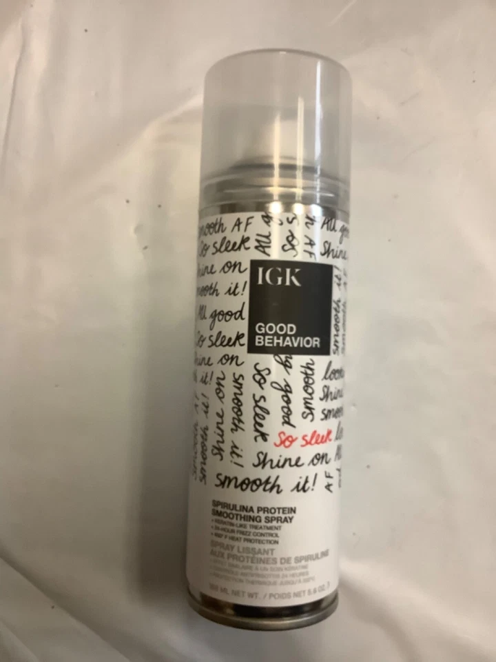 IGK Good Behavior Spirulina Protein Smoothing Spray 5.6 Oz 186 mL Full Size - Image 1 of 2