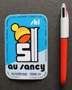 Autocollant / Sticker - Ski au SANCY - Auvergne - Imagen 1 de 2