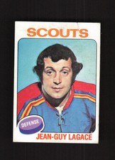 1975 Topps #141 Jean-Guy Lagace