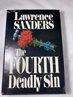 The Fourth Deadly Sin by Lawrence Sanders 1985 Hardcover w/ DJ
