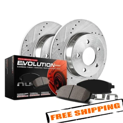 Power Stop 1-Click Z23 Evolution Sport Brake Kit for 19 Mazda 3 - Image 1 of 2