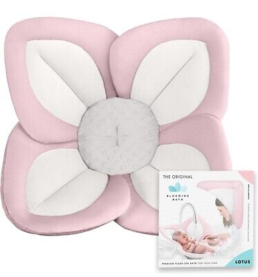 Blooming Baby Lotus Bath Pad Pink | Newborns | Washer Safe | Padded | Soft • 24.99$