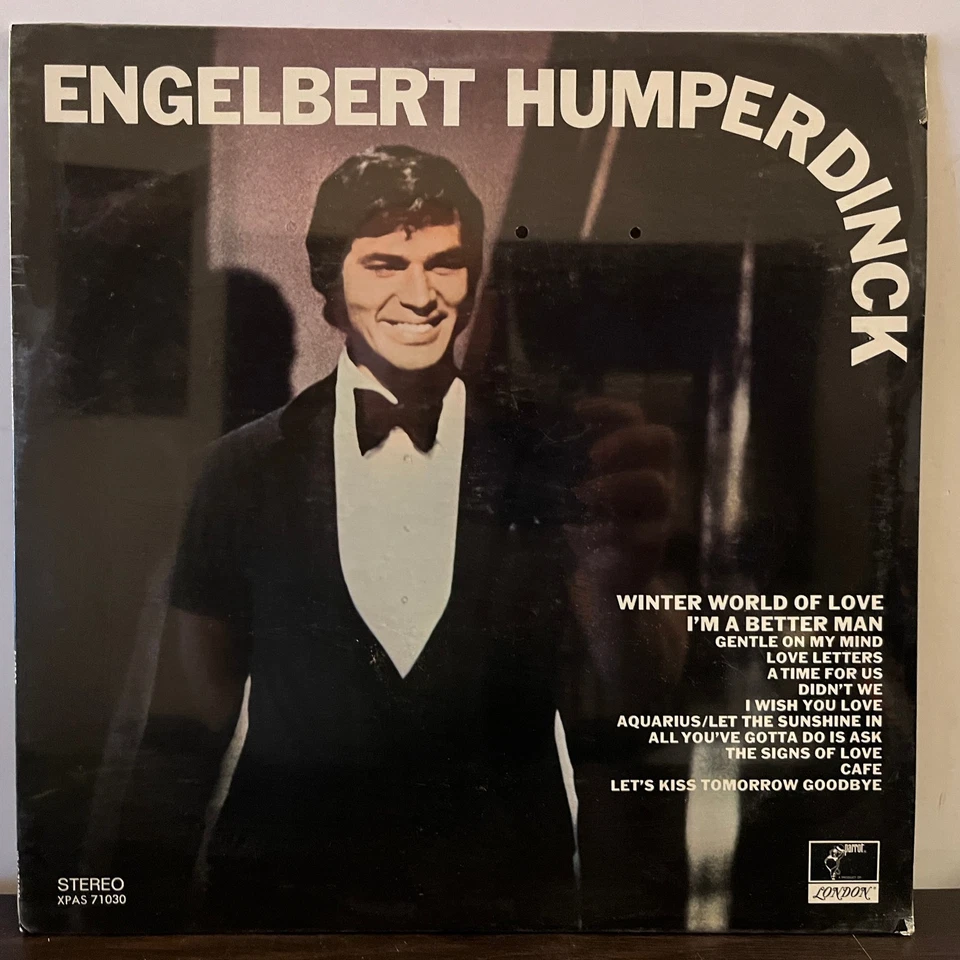 ENGELBERT HUMPERDINK - Self Titled (1969) - 12" Vinyl Record LP - SEALED - Image 1 of 2