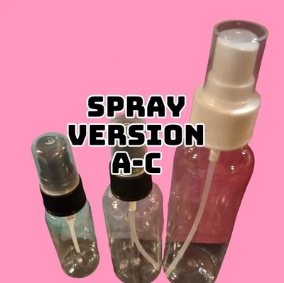 Spray de aceite corporal de calidad (aromas A-C) Foto 1 de 4