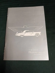 Original 1956 Ford Thunderbird Owners Operators Manual Handbuch (L) - Bild 1 von 11