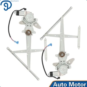 Front Left Right Pair Window Regulator w/ Motor for Toyota Tundra 2000 2001-2003 - Picture 1 of 13