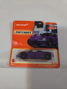 Matchbox 2019 McLaren 720S Spider Short Card 85/100 lila - Bild 1 von 2