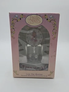 Precious Moments Love One Another Porcelain Anniversary Clock w/ Box - Picture 1 of 6