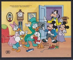 Antigua y Barbuda Walt Disney edición en bloque ** / MNH - Imagen 1 de 1